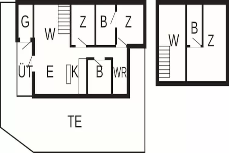6 persoons vakantie huis in Rømø-By Traum - Plattegrond