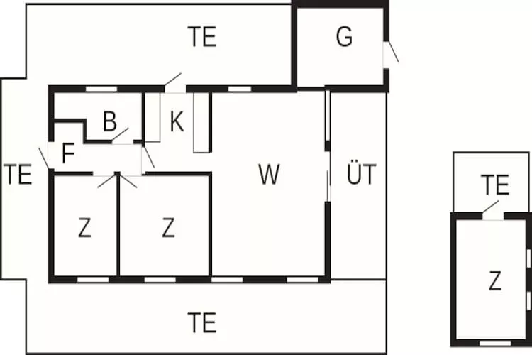 6 persoons vakantie huis in Fårevejle-By Traum - Plattegrond