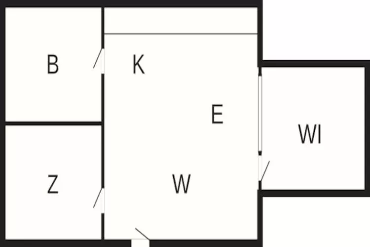 4 persoons vakantie huis in Skærbæk-By Traum - Plattegrond