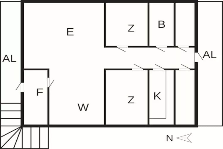 14351 - BYGDEGÅRDEN - Plattegrond