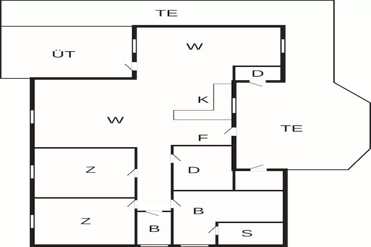 Luxe spa-resort aan zee - Plattegrond