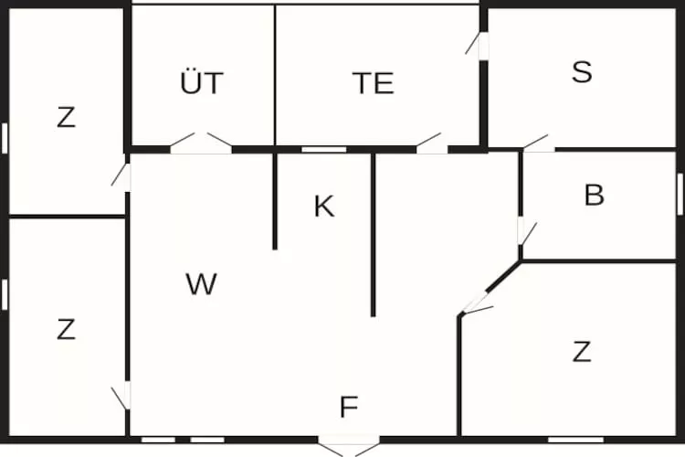 6 persoons vakantie huis in Vejby-By Traum - Plattegrond