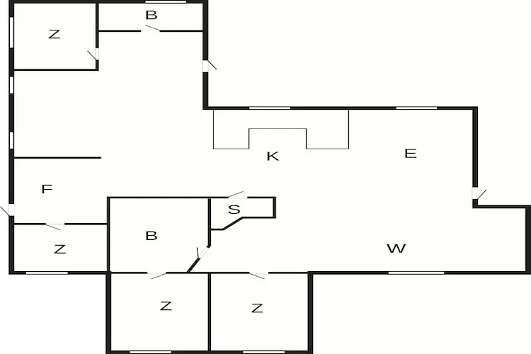 10 persoons vakantie huis in Væggerløse-By Traum - Plattegrond