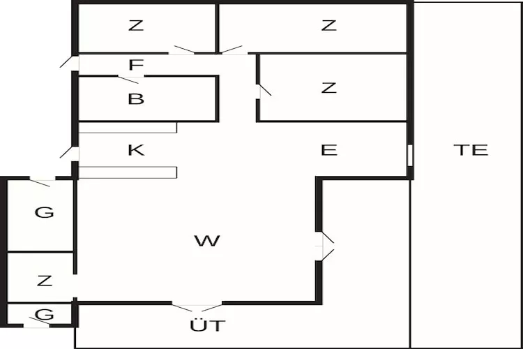 8 persoons vakantie huis in Ebeltoft-By Traum - Plattegrond
