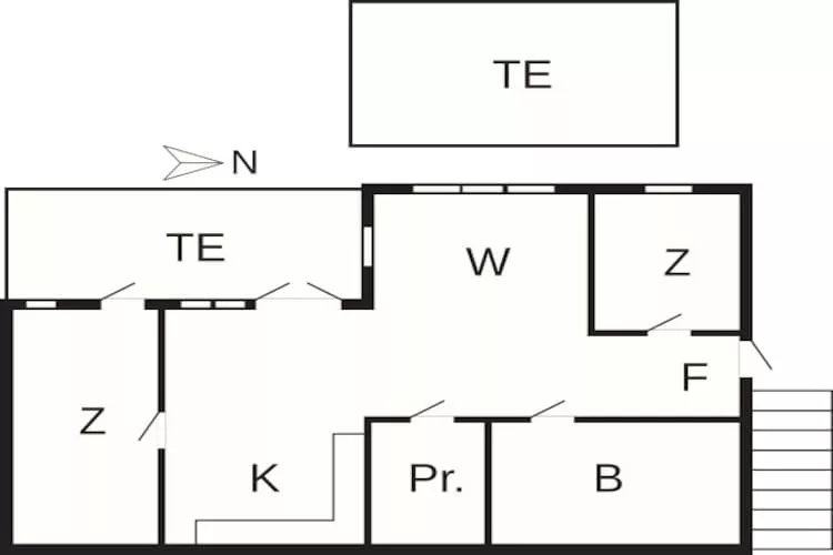 4 persoons vakantie huis in Bovallstrand-By Traum - Plattegrond