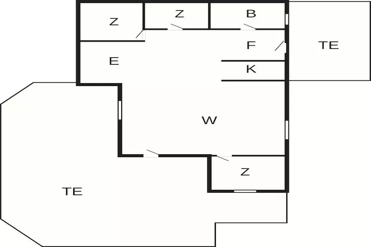 5 persoons vakantie huis in Tranekær-By Traum - Plattegrond