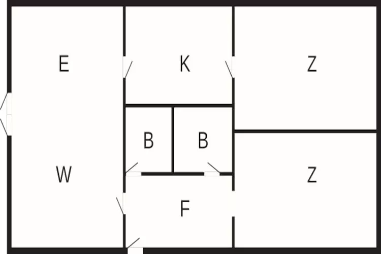 6 persoons vakantie huis in Rudkøbing-By Traum - Plattegrond