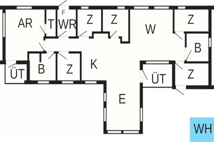 12 persoons vakantie huis in Ansager-By Traum - Plattegrond