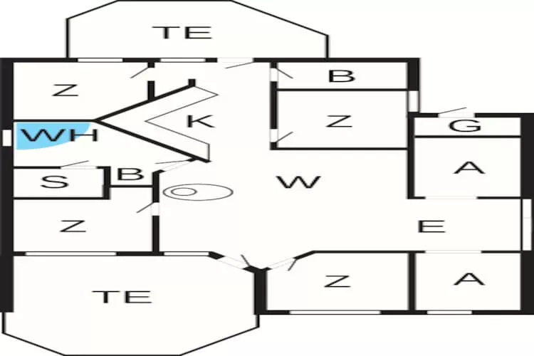 V135 SW - Plattegrond