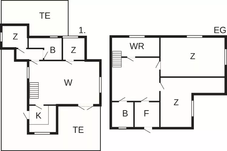 Kustsereniteit -- By Traum Ferienwohnungen - Plattegrond