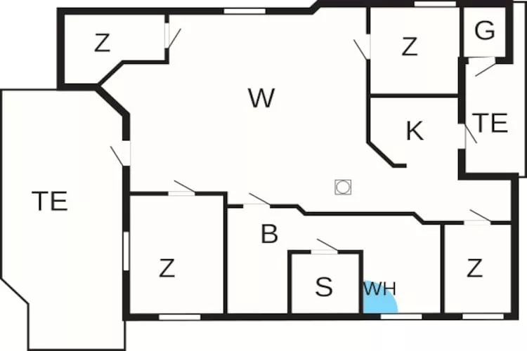 7 persoons vakantie huis in Hemmet-By Traum - Plattegrond