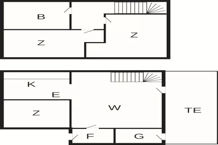 6 persoons vakantie huis in Rømø-By Traum - Plattegrond