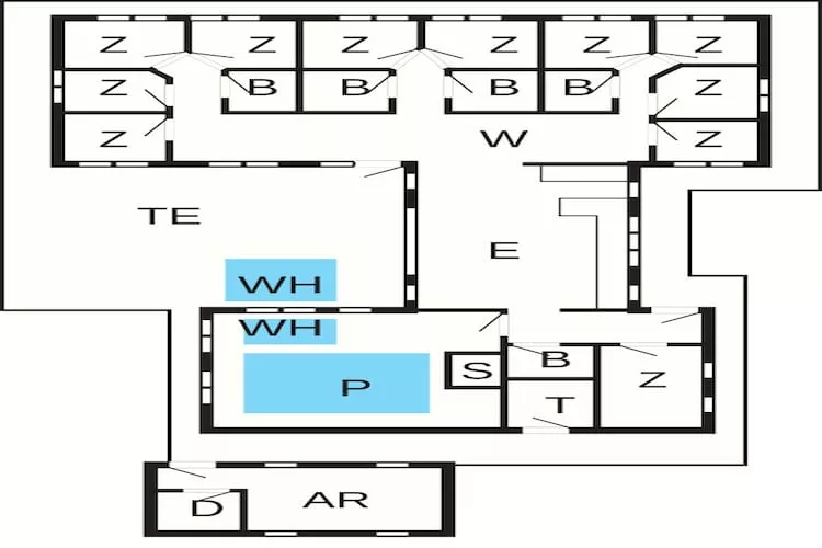 Luxe vakantieverblijf in de buurt van Lyngby - Plattegrond
