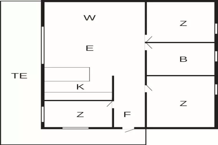 5 persoons vakantie huis in Ans By-By Traum - Plattegrond