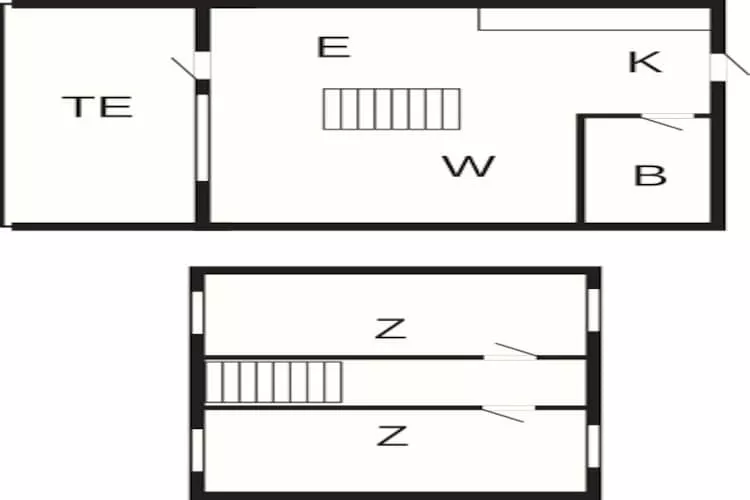 3 room w/seaview-PLUS - Plattegrond