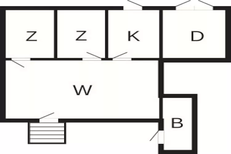 4 persoons vakantie huis in Allinge-By Traum - Plattegrond