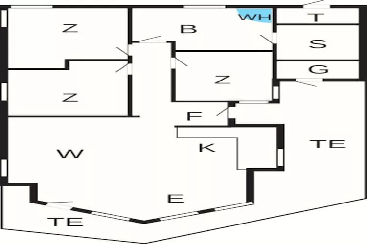 J91 SW - Plattegrond