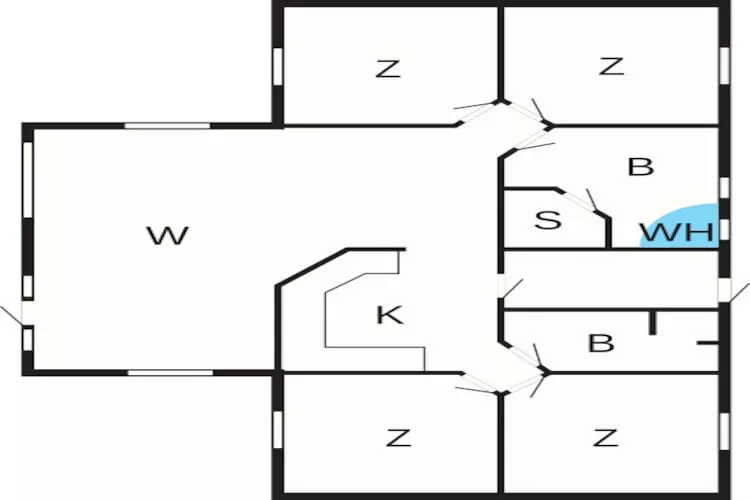 Gezellig toevluchtsoord in Lojtland -- By Traum Ferienwohnungen - Plattegrond