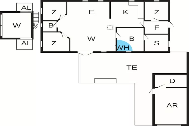 12 persoons vakantie huis in Tarm-By Traum - Plattegrond