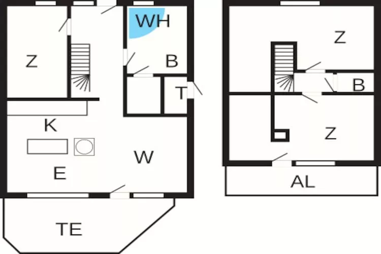 MERKUR 70+48 LOGGIA SW 2.R. - Plattegrond