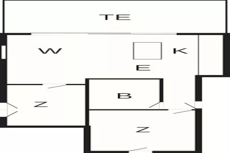 Modern appartement aan de jachthaven op een toplocatie - Plattegrond