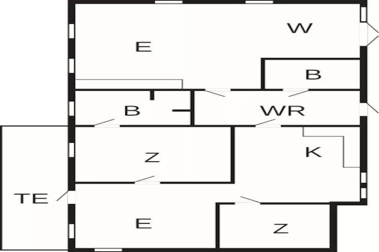 4 persoons vakantie huis in Lemvig-By Traum - Plattegrond