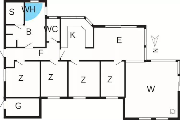 7 persoons vakantie huis in Henne-By Traum - Plattegrond