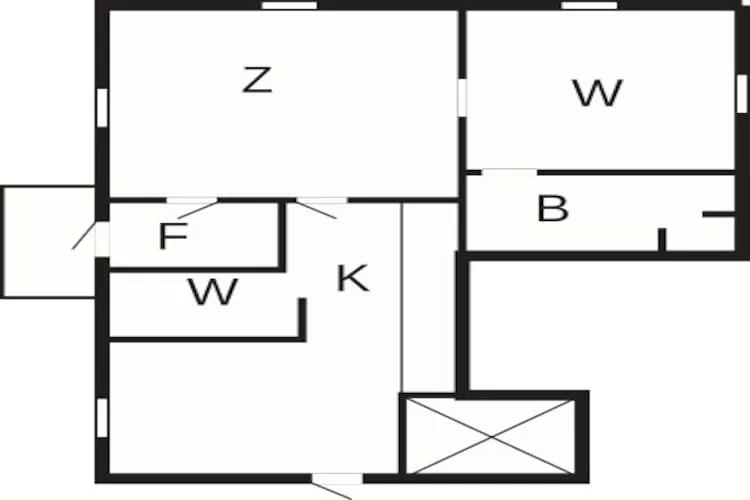 4 persoons vakantie huis in HALLABRO-By Traum - Plattegrond