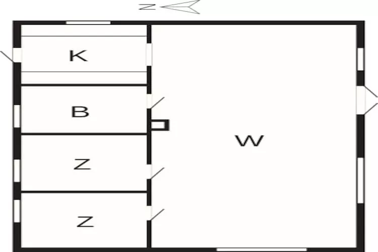 6 persoons vakantie huis in Hadsund-By Traum - Plattegrond