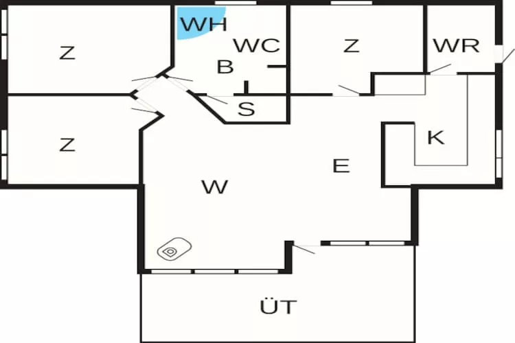 6 persoons vakantie huis in Dronningmølle-By Traum - Plattegrond