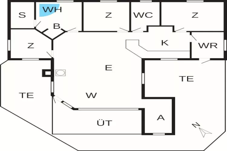 8 persoons vakantie huis in Aabenraa - Plattegrond