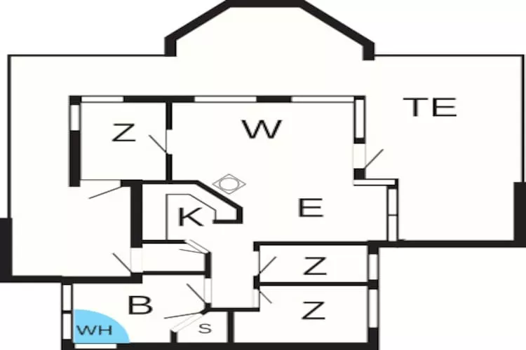 8 persoons vakantie huis in Ebeltoft-By Traum - Plattegrond