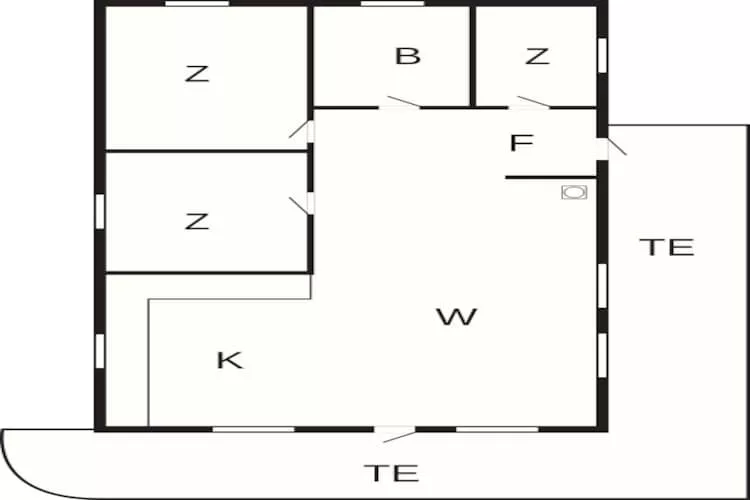 6 persoons vakantie huis in Dronningmølle-By Traum - Plattegrond