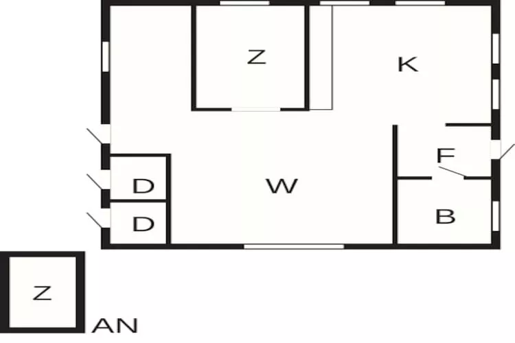 8 persoons vakantie huis in Tvååker-By Traum - Plattegrond