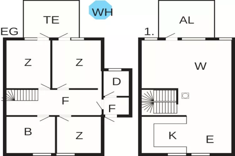 6 persoons vakantie huis in Åram-By Traum - Plattegrond