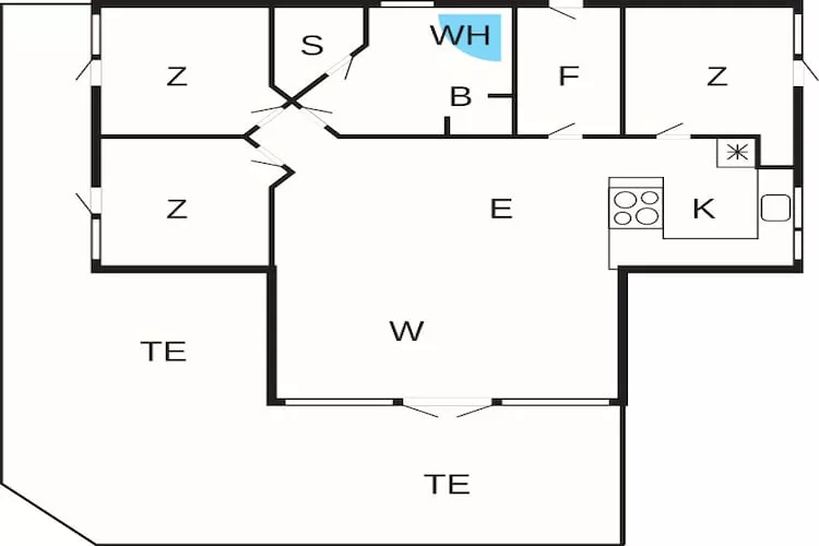 8 persoons vakantie huis in Allingåbro-By Traum - Plattegrond