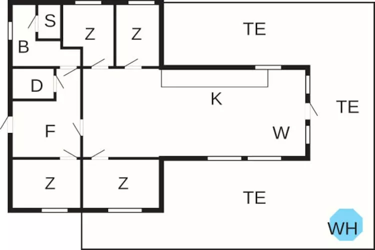 8 persoons vakantie huis in BJELLAND-By Traum - Plattegrond