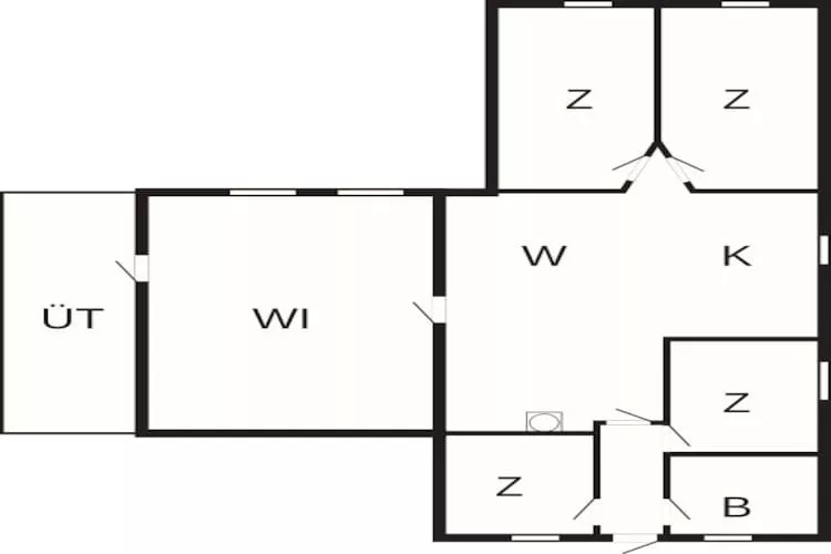 7 persoons vakantie huis in Dannemare - Plattegrond