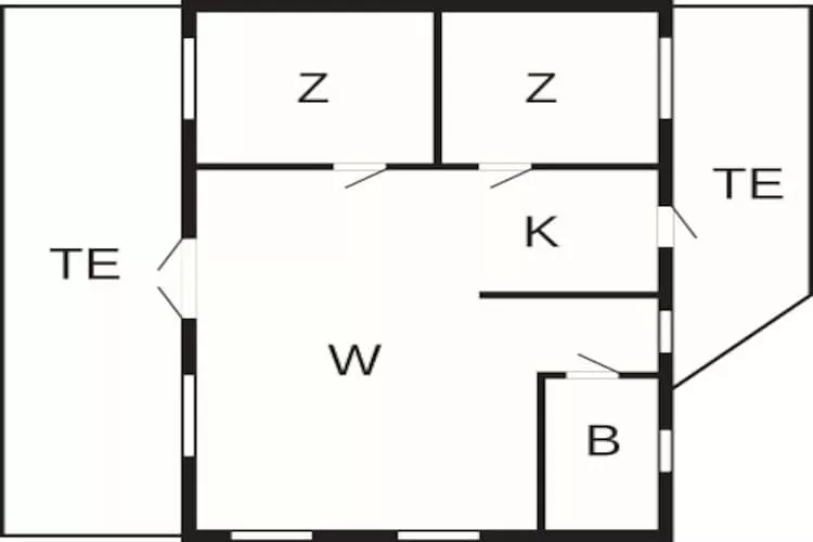 4 persoons vakantie huis in HÅCKSVIK-By Traum - Plattegrond