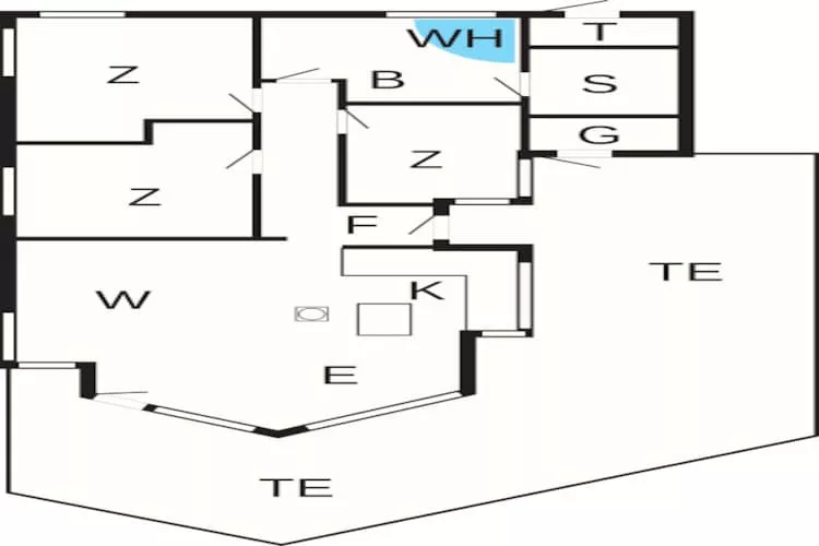 J91 SW - Plattegrond