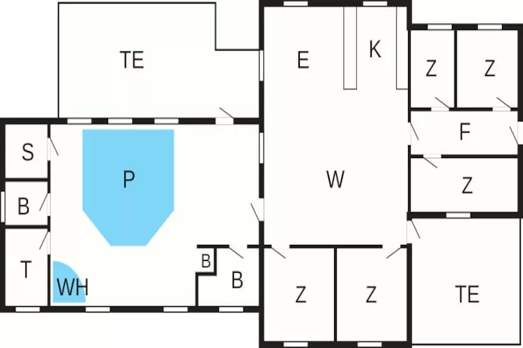 10 persoons vakantie huis in Harboøre-By Traum - Plattegrond