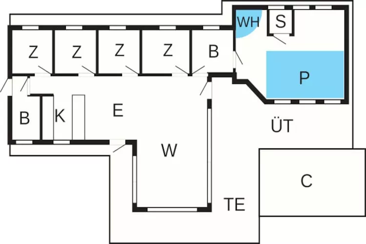 10 persoons vakantie huis in Løgstør-By Traum - Plattegrond