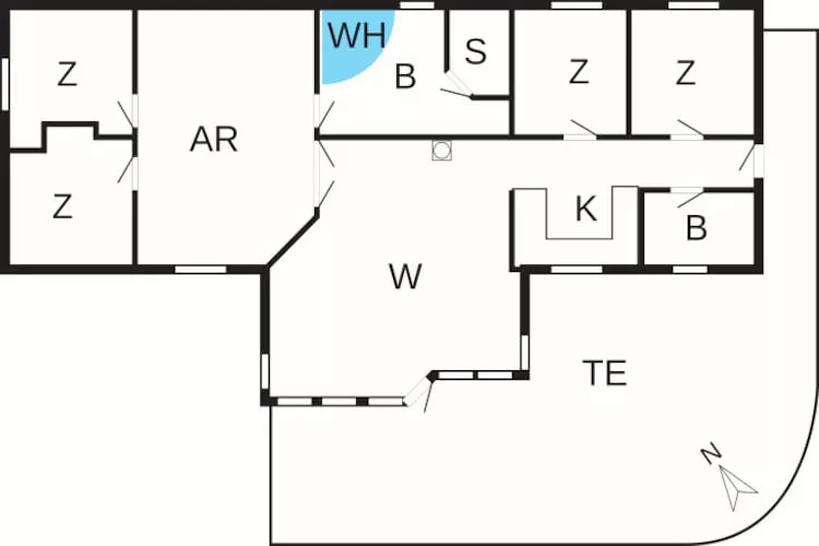 12 persoons vakantie huis in Idestrup-By Traum - Plattegrond