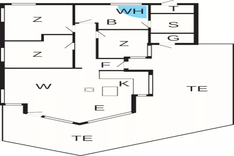 J91 SW - Plattegrond