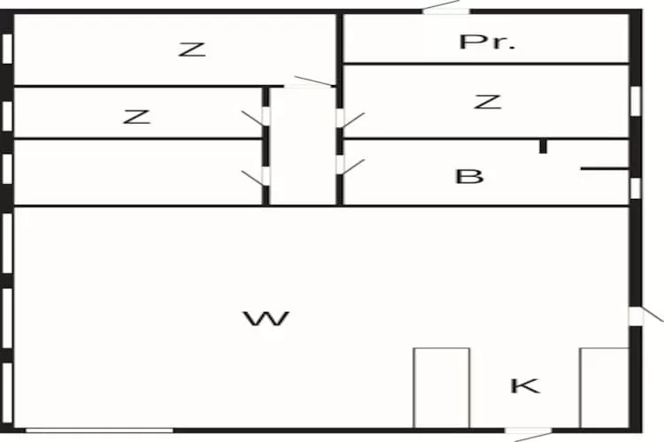 Afgelegen strandvakantie -- By Traum Ferienwohnungen - Plattegrond