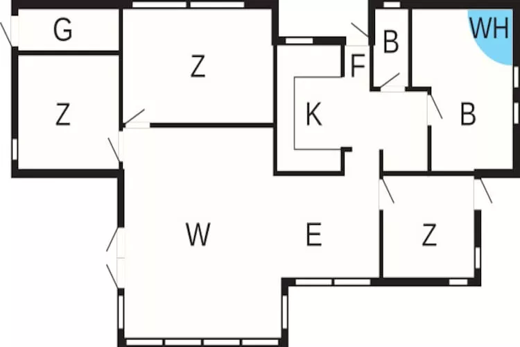 6 persoons vakantie huis in Frederiksværk-By Traum - Plattegrond