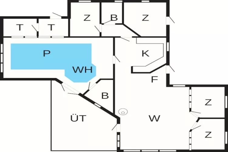 8 persoons vakantie huis in Græsted-By Traum - Plattegrond