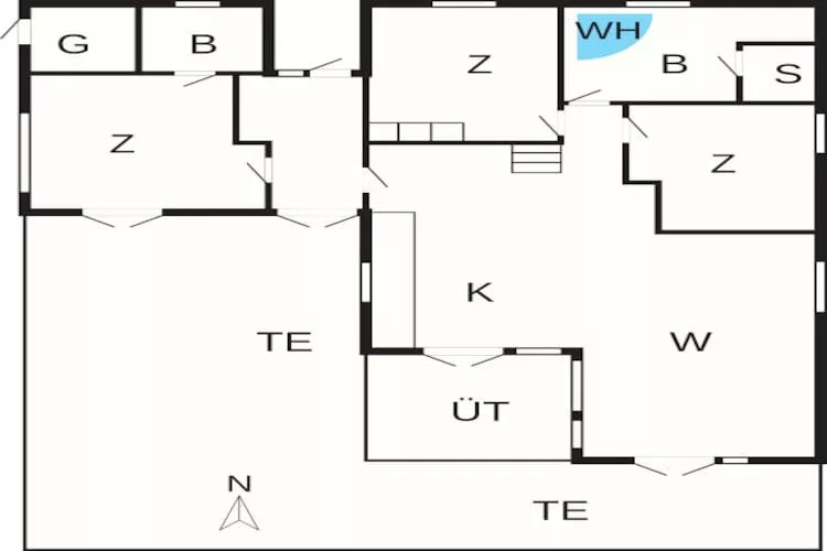 10 persoons vakantie huis in Nysted-By Traum - Plattegrond