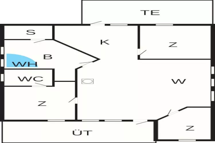6 persoons vakantie huis in Oksbøl-By Traum - Plattegrond