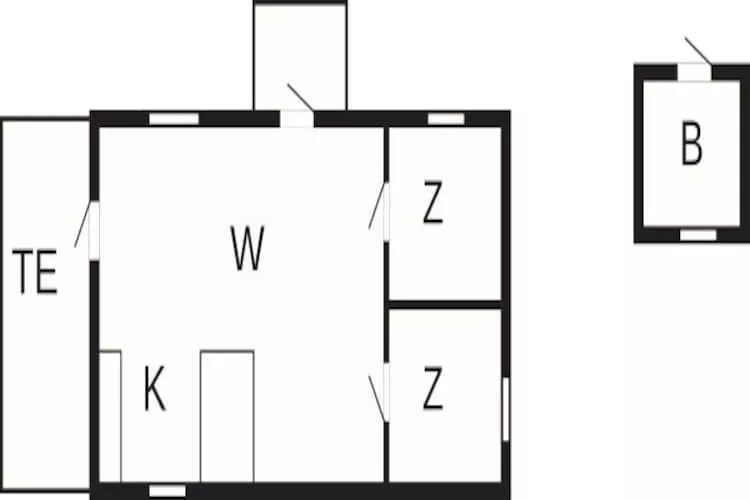 40770 - LAXEN - Plattegrond
